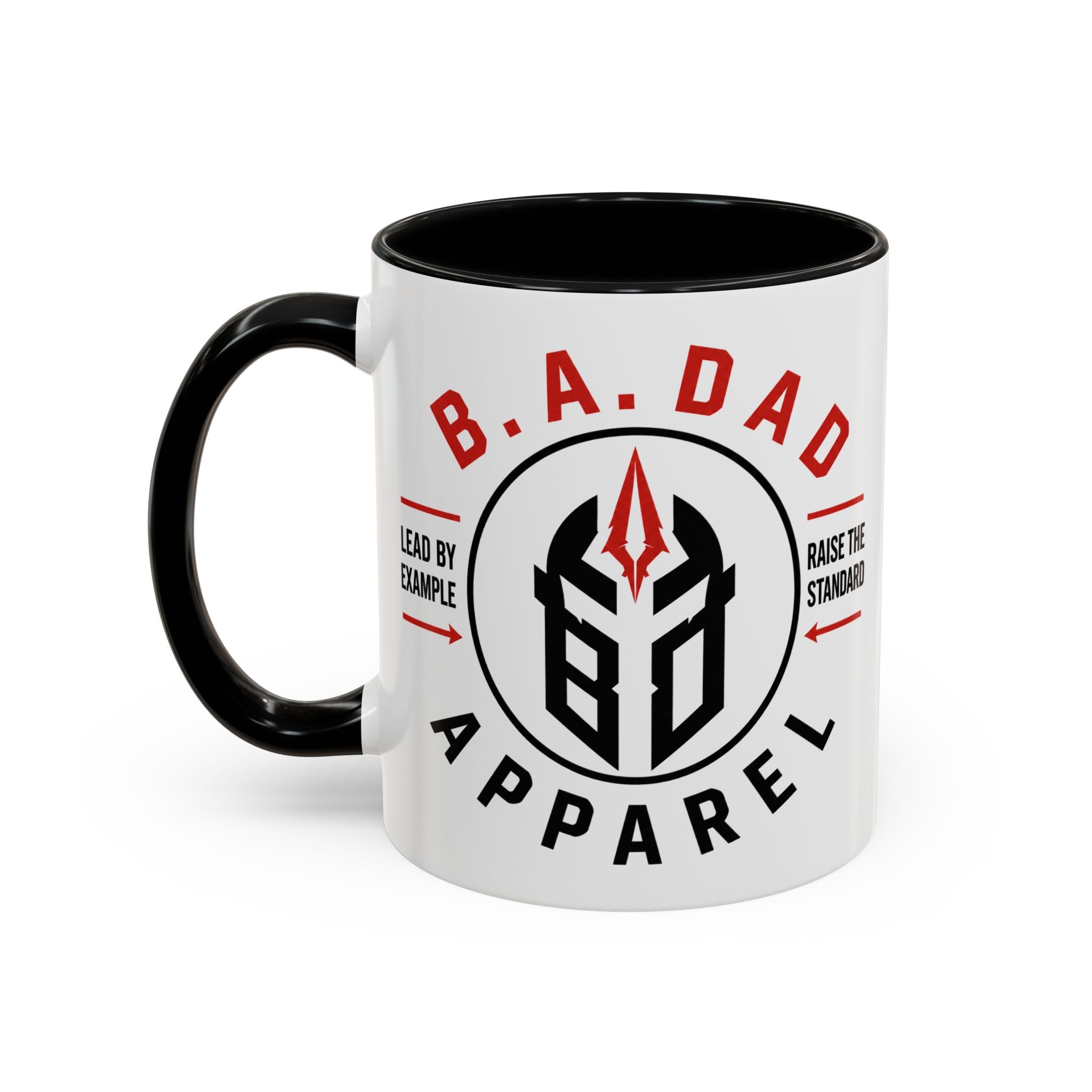 B.A.Dad Apparel Coffee Mug — Black Accent 11/15oz
