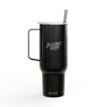 Engraved 40oz Insulated Tumbler with Lid & Straw