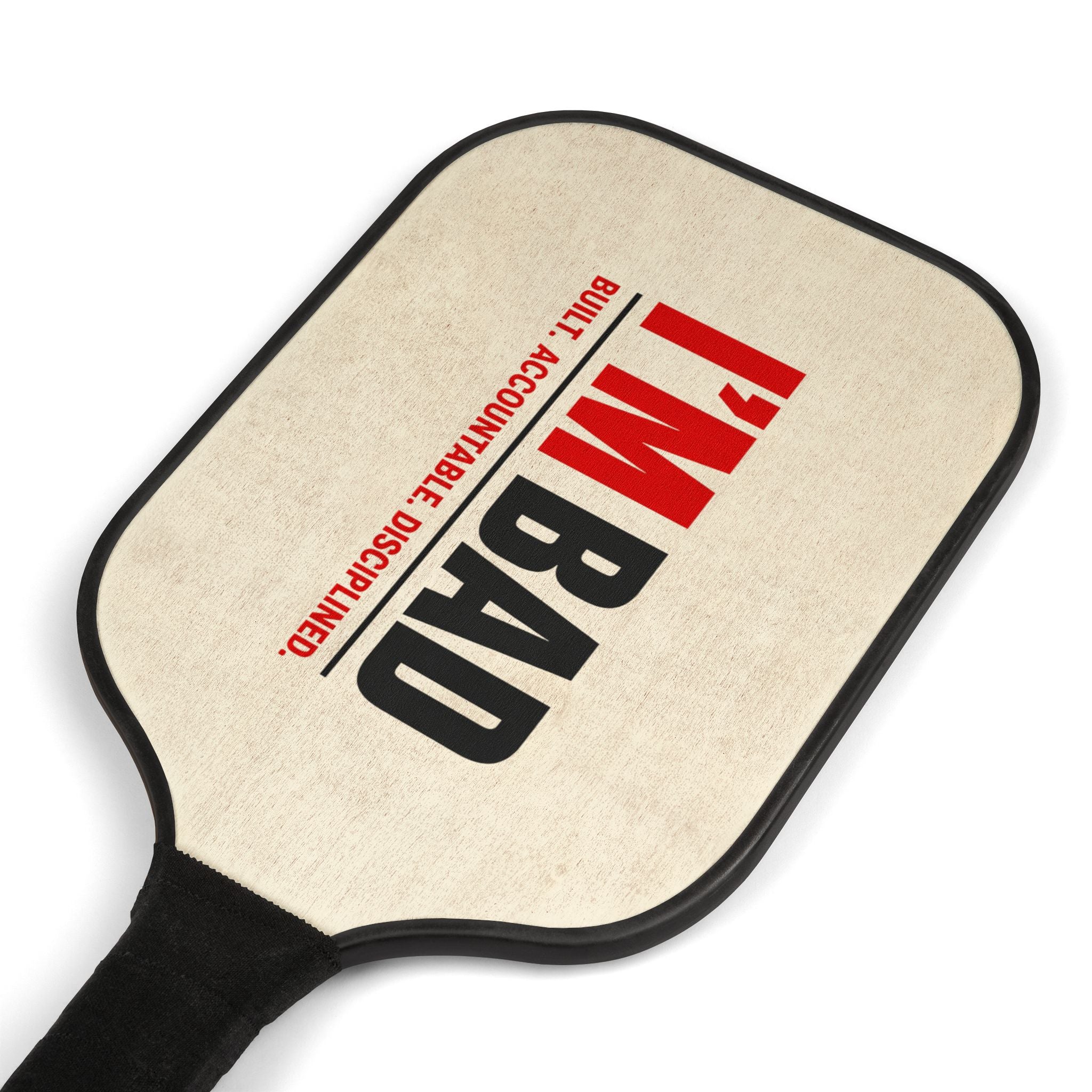 'I'M BAD' Graphic Pickleball Kit (2 Paddles + Balls)