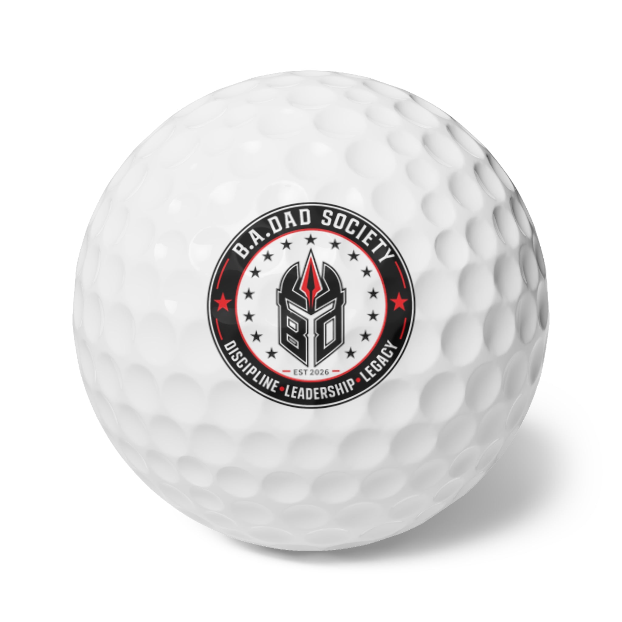 B.A.Dad Golf Balls, 6pcs