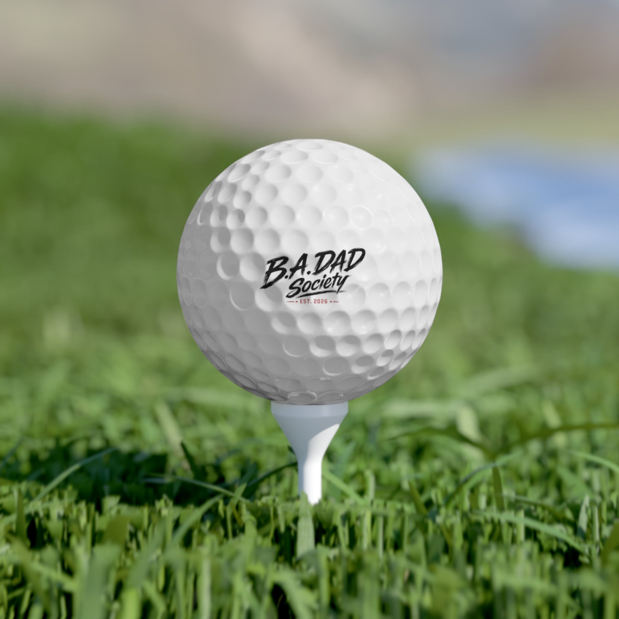 B.A.Dad Golf Balls, 6pcs