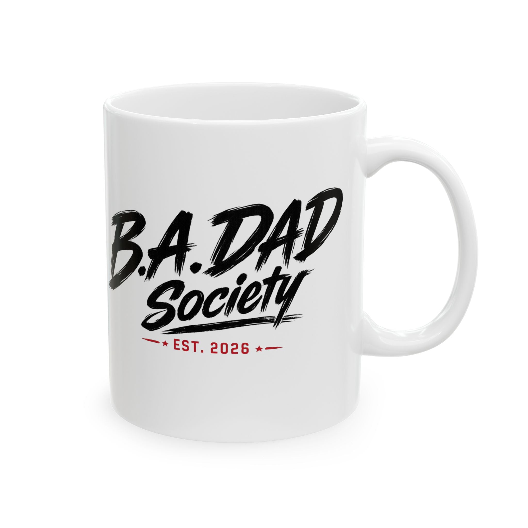 B.A.Dad Logo Coffee Cup (11oz, 15oz)