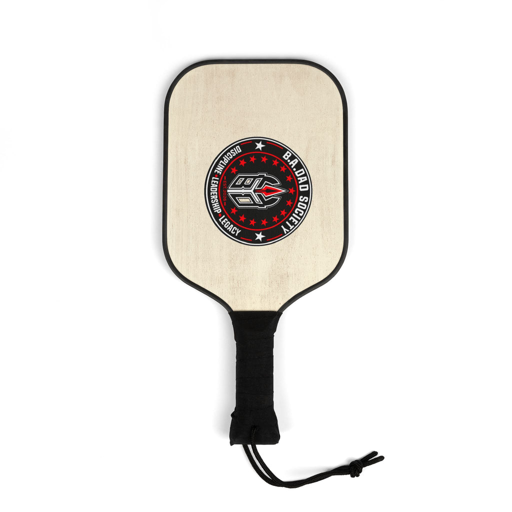 B.A.Dad Society Logo Graphic Pickleball Kit (2 Paddles + Balls)