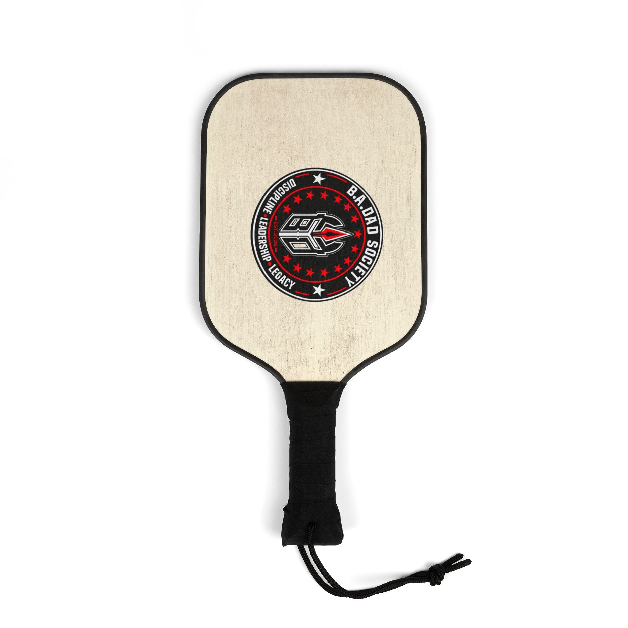 B.A.Dad Society Logo Graphic Pickleball Kit (2 Paddles + Balls)