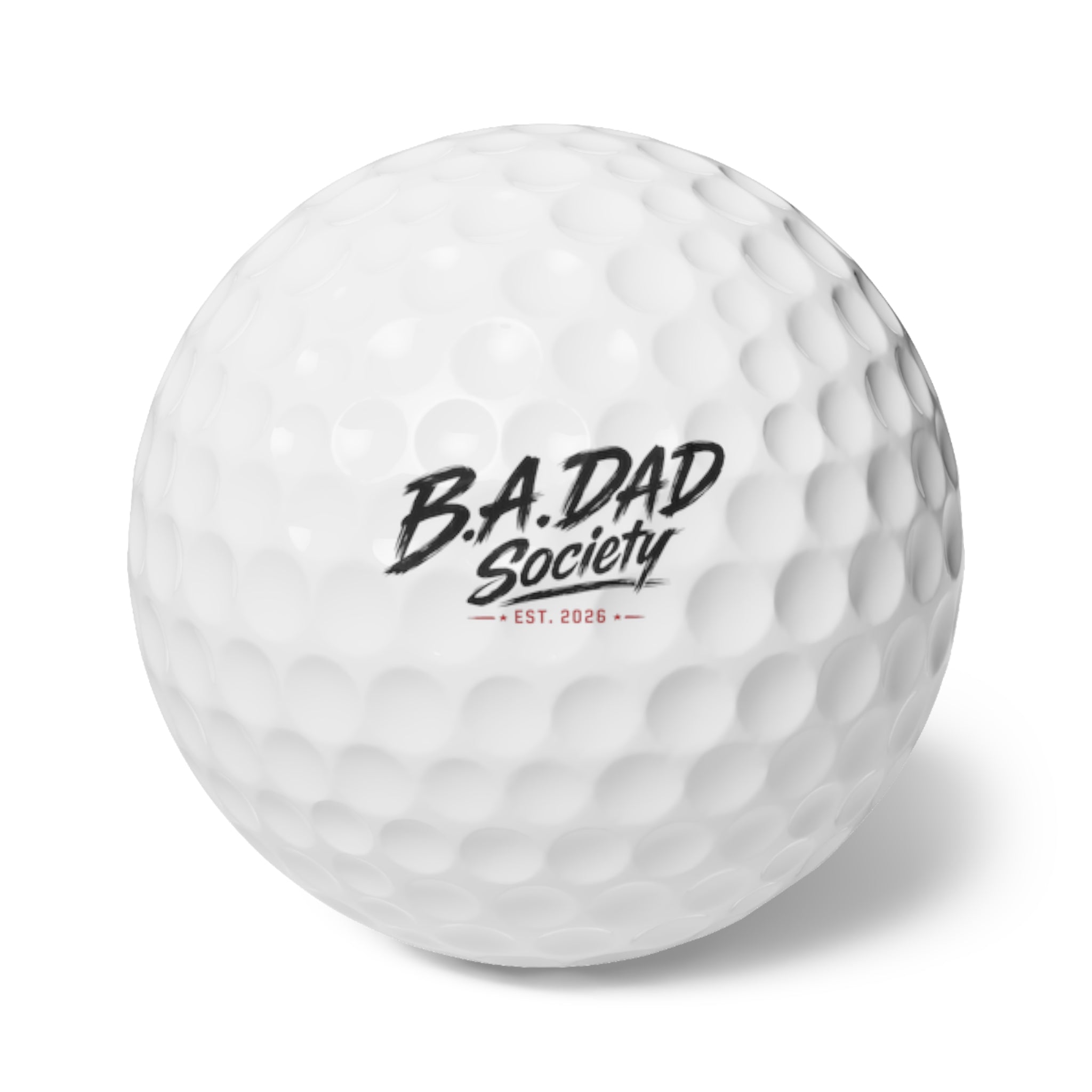 B.A.Dad Golf Balls, 6pcs