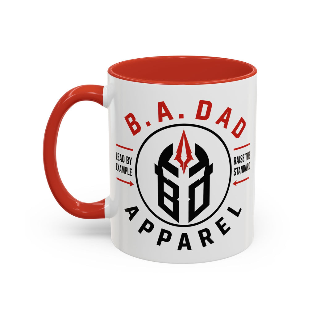 B.A.Dad Apparel Coffee Mug — Black Accent 11/15oz