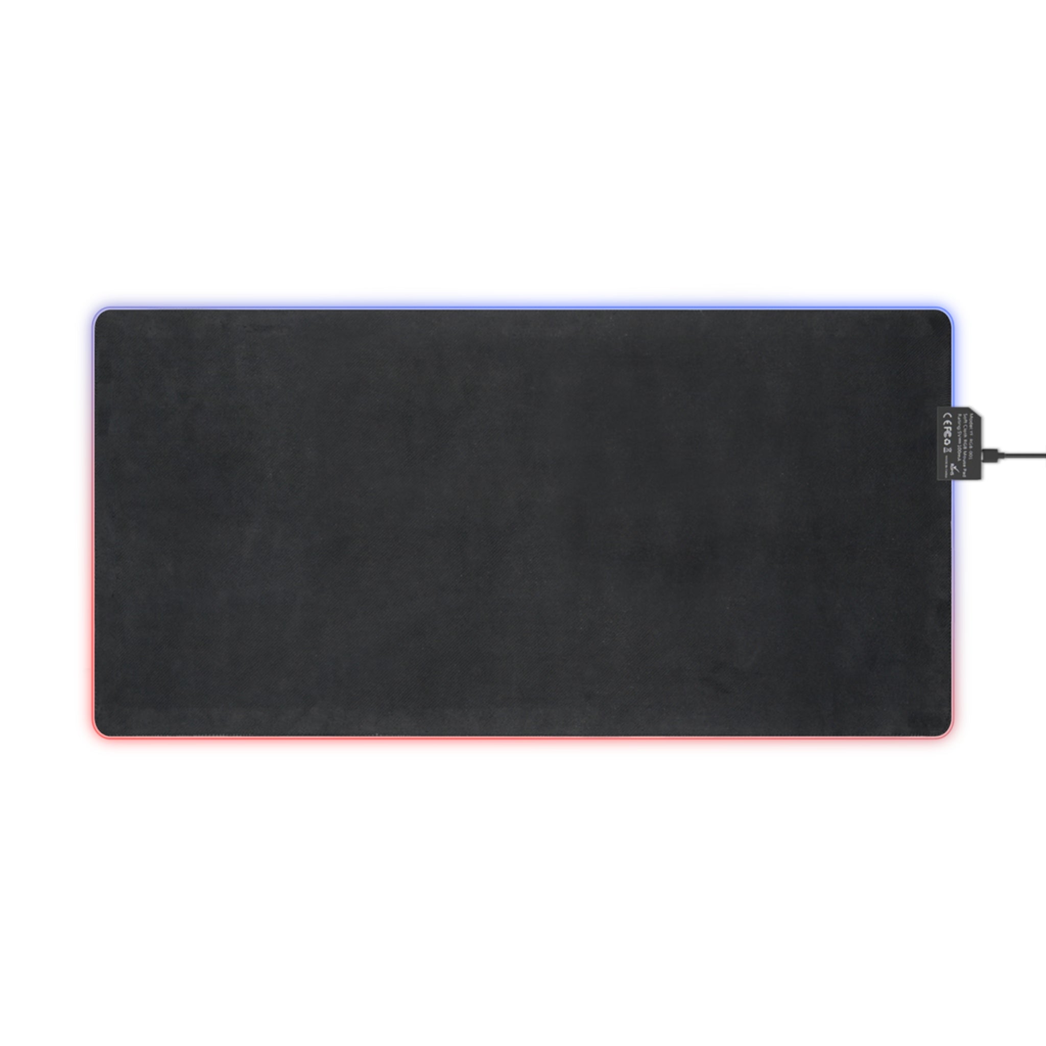 LED Gaming Mouse Pad — " Lead by Example" RGB Extended Desk Mat