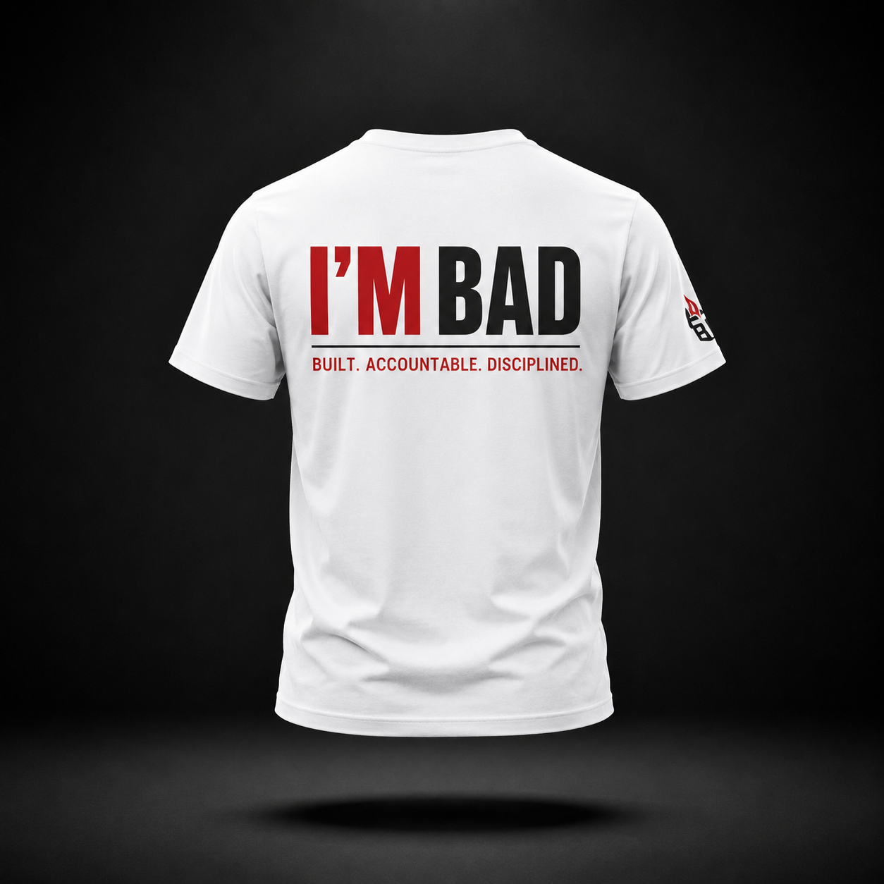 Built. Accountable. Disciplined. DAD- Performance Tee