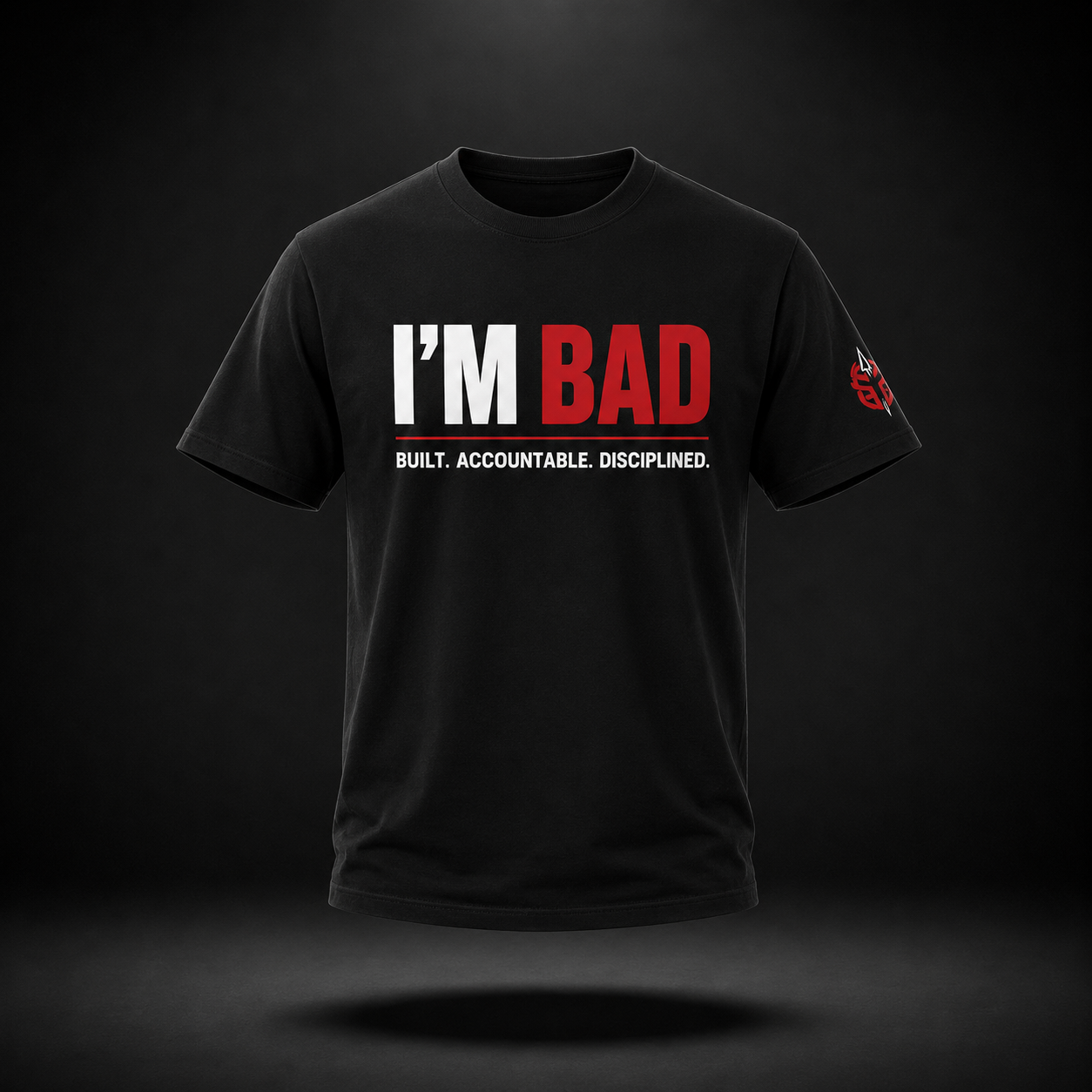 Built. Accountable. Disciplined. DAD- Performance Tee