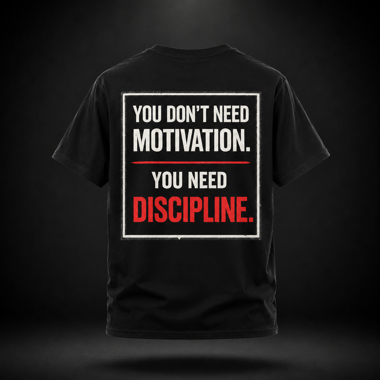 You Don't Need Motivation Performance Tee