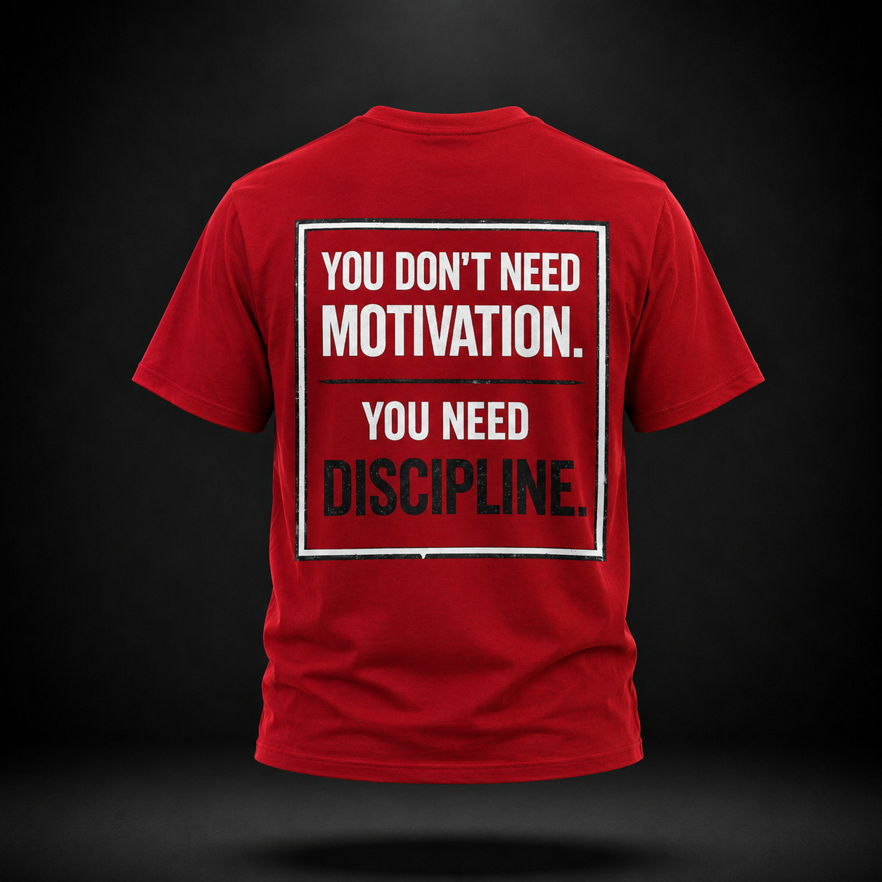 You Don't Need Motivation Performance Tee