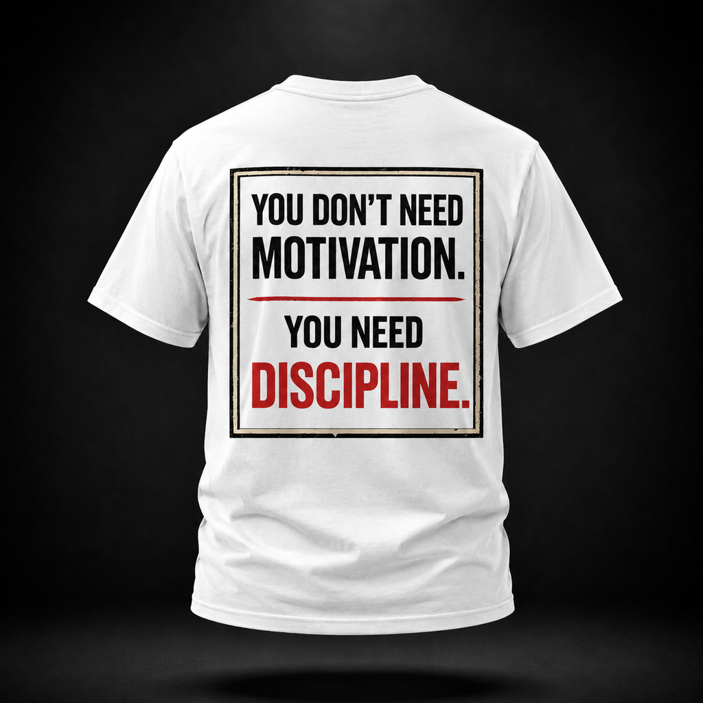 You Don't Need Motivation Performance Tee