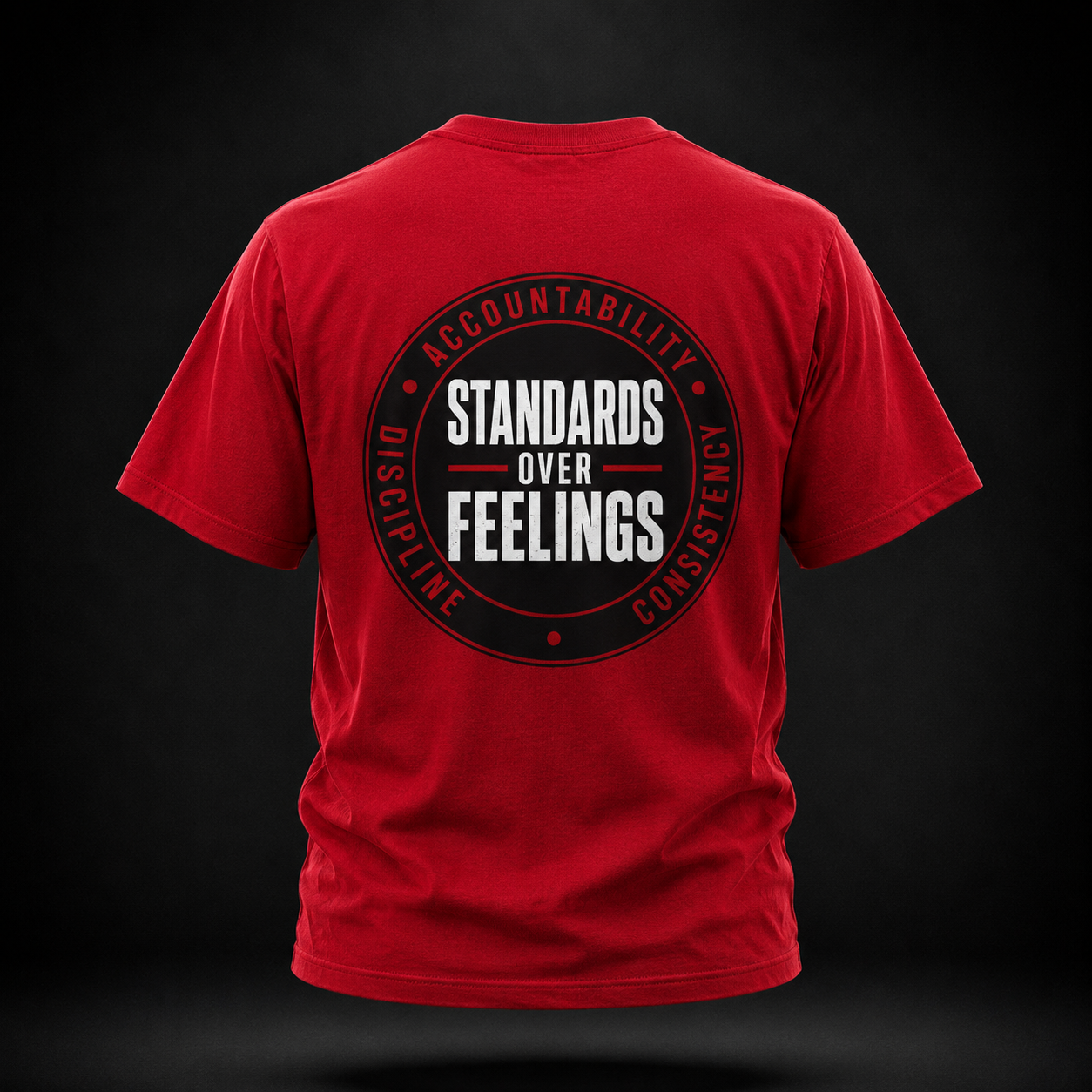 Standards Over Feelings- Performance Tee