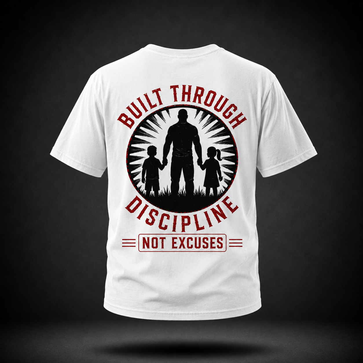 Excuses Don't Raise Strong Kids- Performance Tee