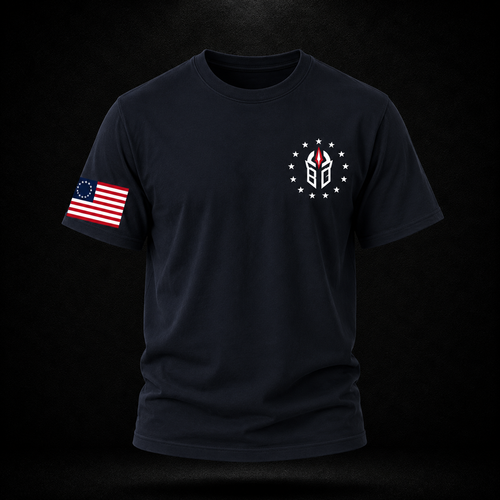 B.A.Dad American Warrior Heavyweight Performance Tee