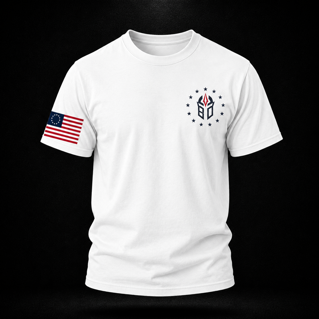 B.A.Dad American Warrior Heavyweight Performance Tee