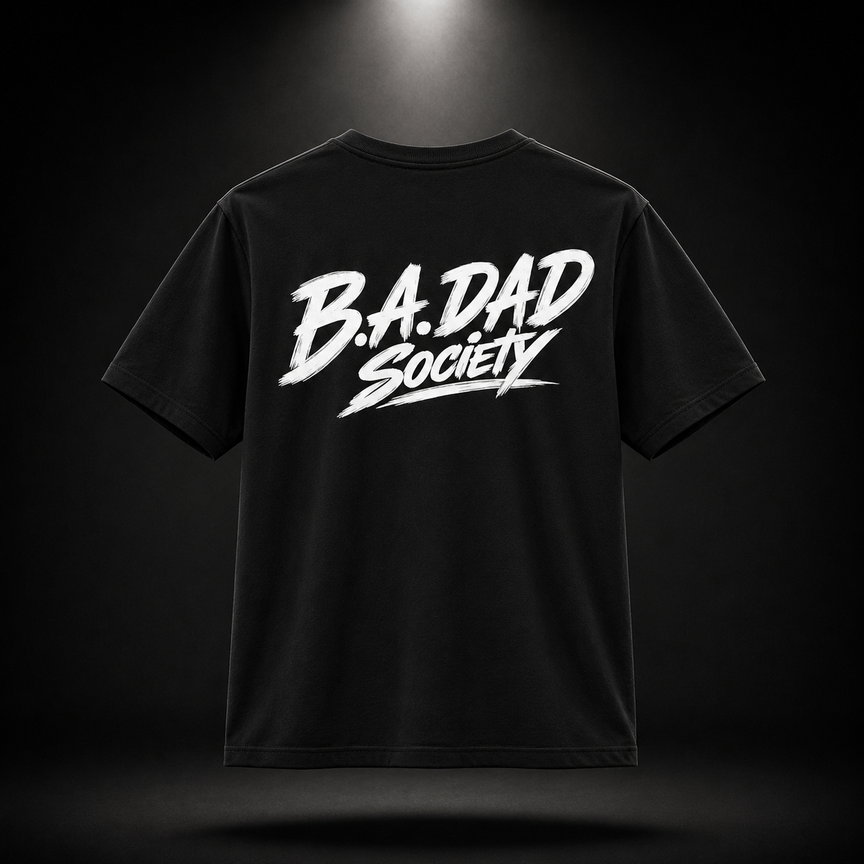 B.A.Dad Society standard script Heavyweight Short Sleeve