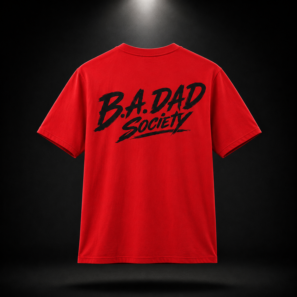 B.A.Dad Society standard script Heavyweight Short Sleeve