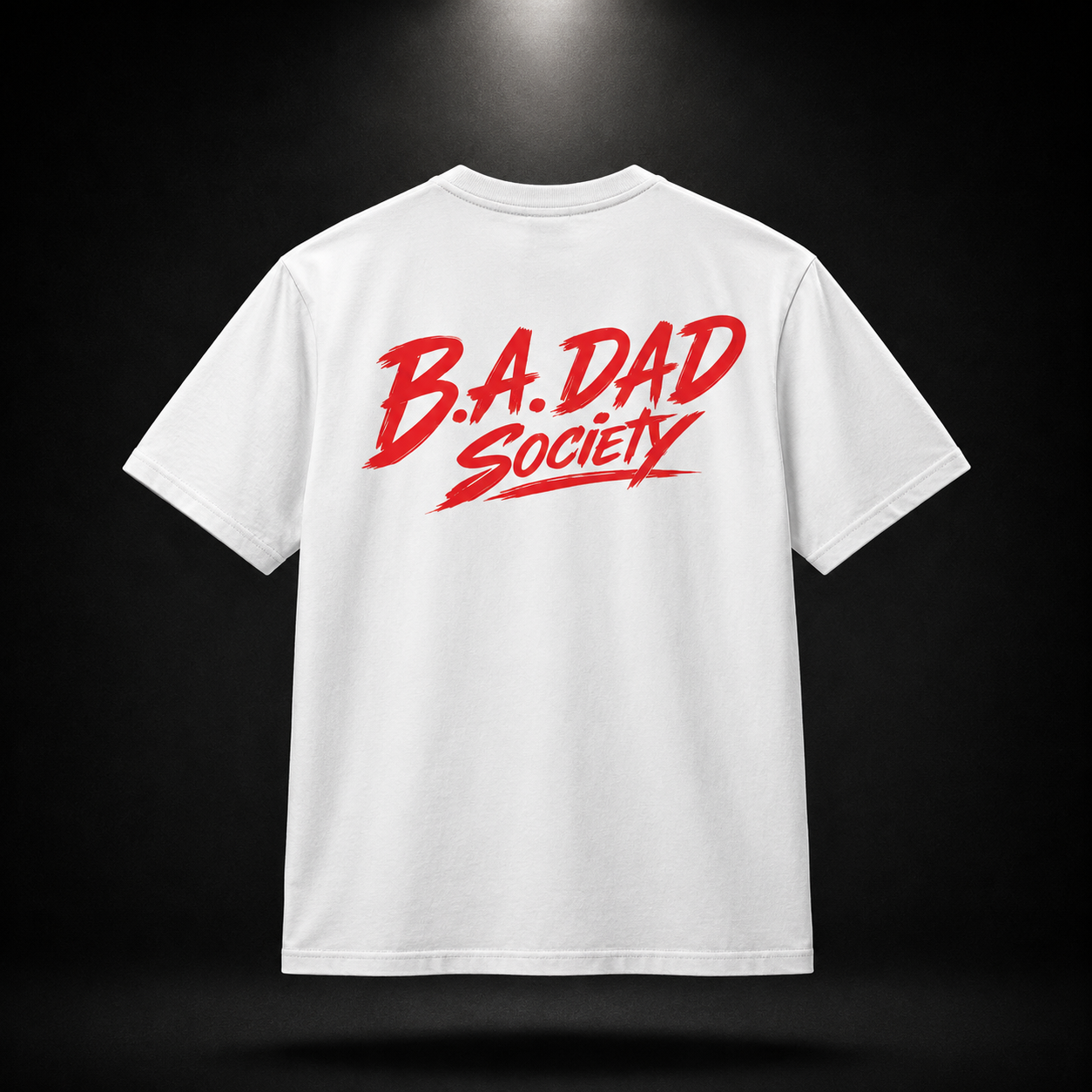 B.A.Dad Society standard script Heavyweight Short Sleeve