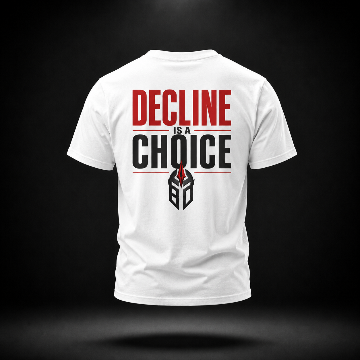 Decline is a Choice Performance Tee