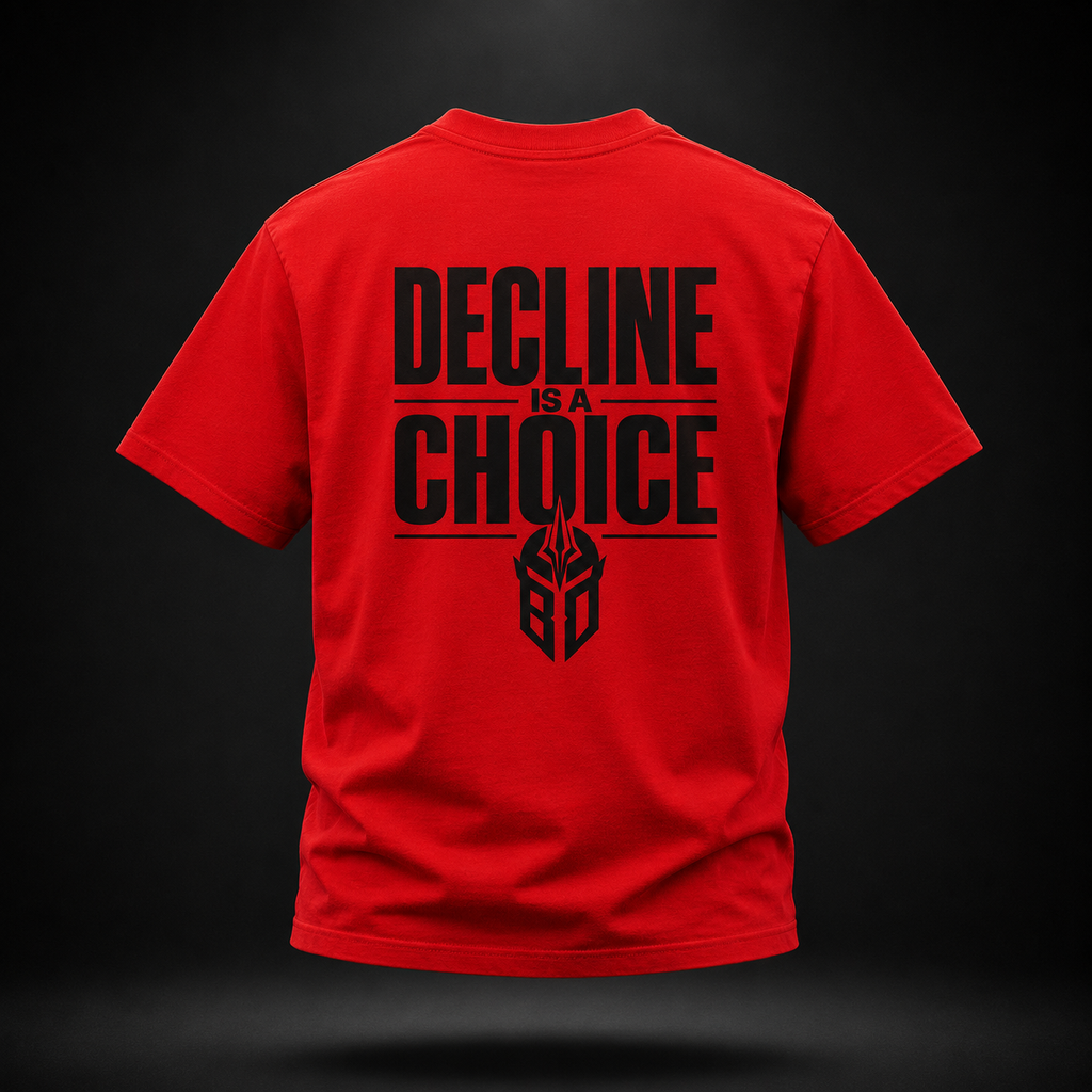 Decline is a Choice Performance Tee