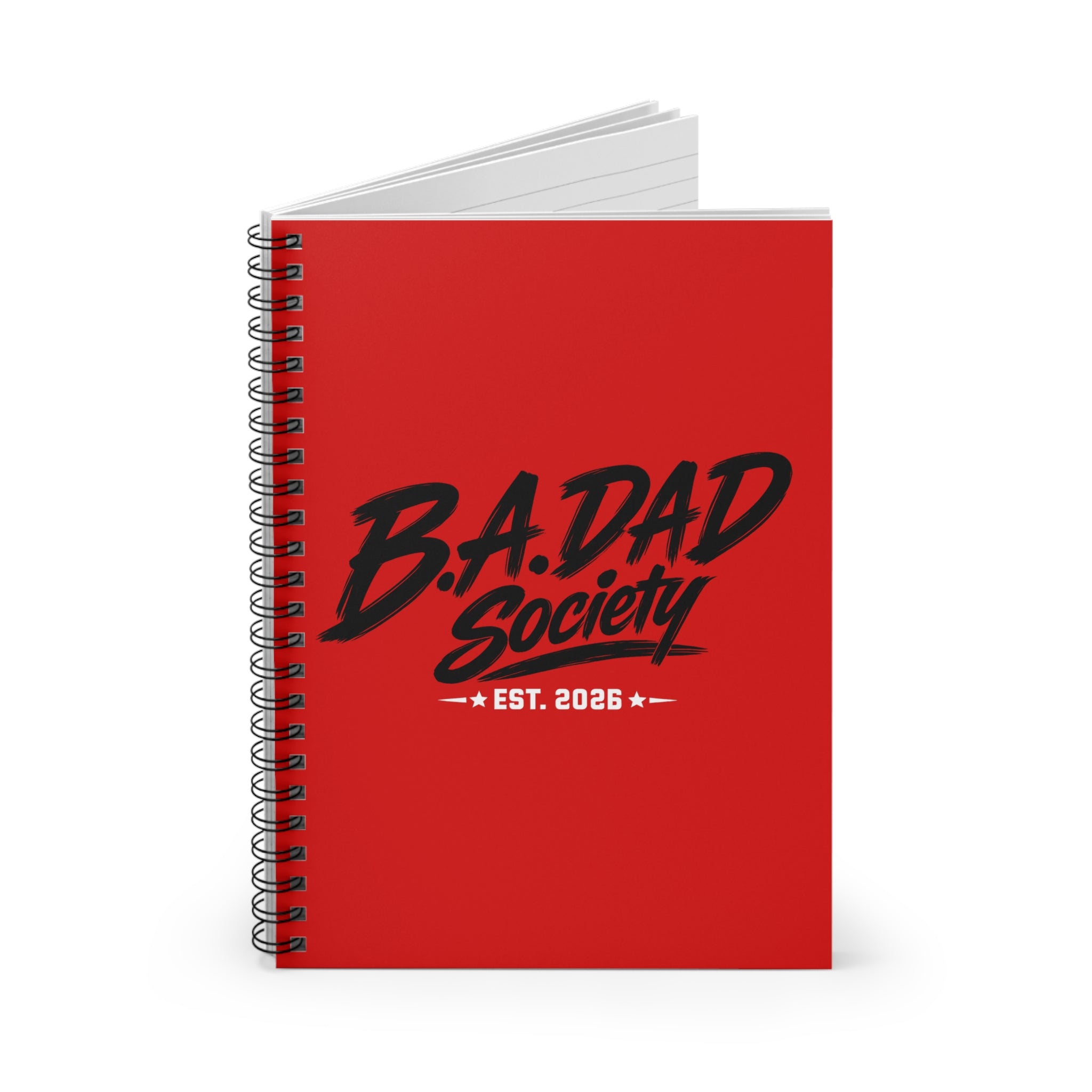 B.A. Dad Society Spiral Notebook