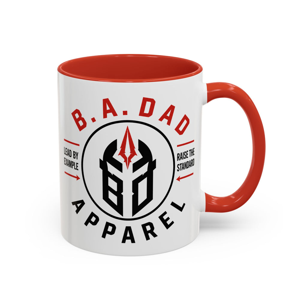 B.A.Dad Apparel Coffee Mug — Black Accent 11/15oz
