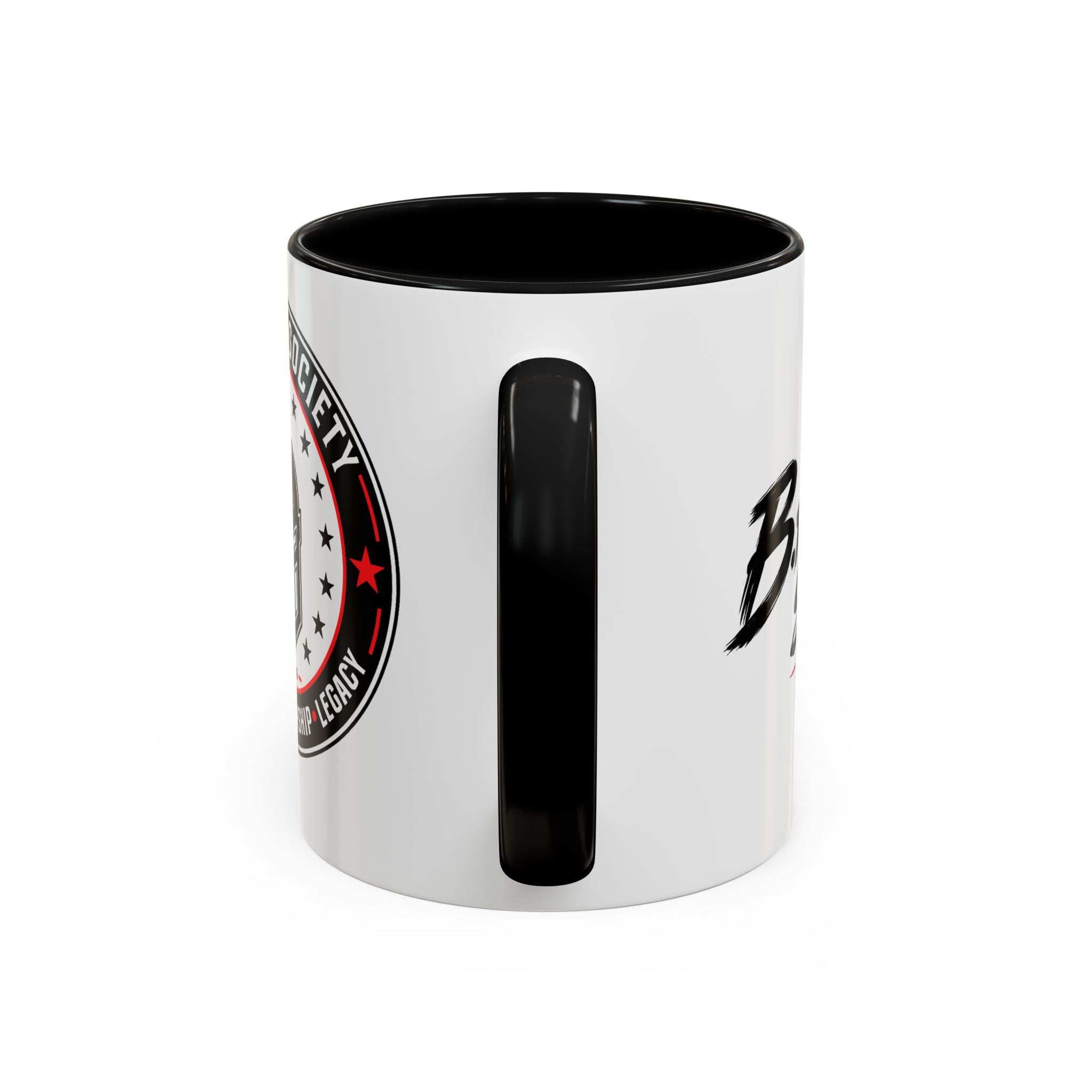 B.A.Dad Society Coffee Mug — Black Accent 11/15oz