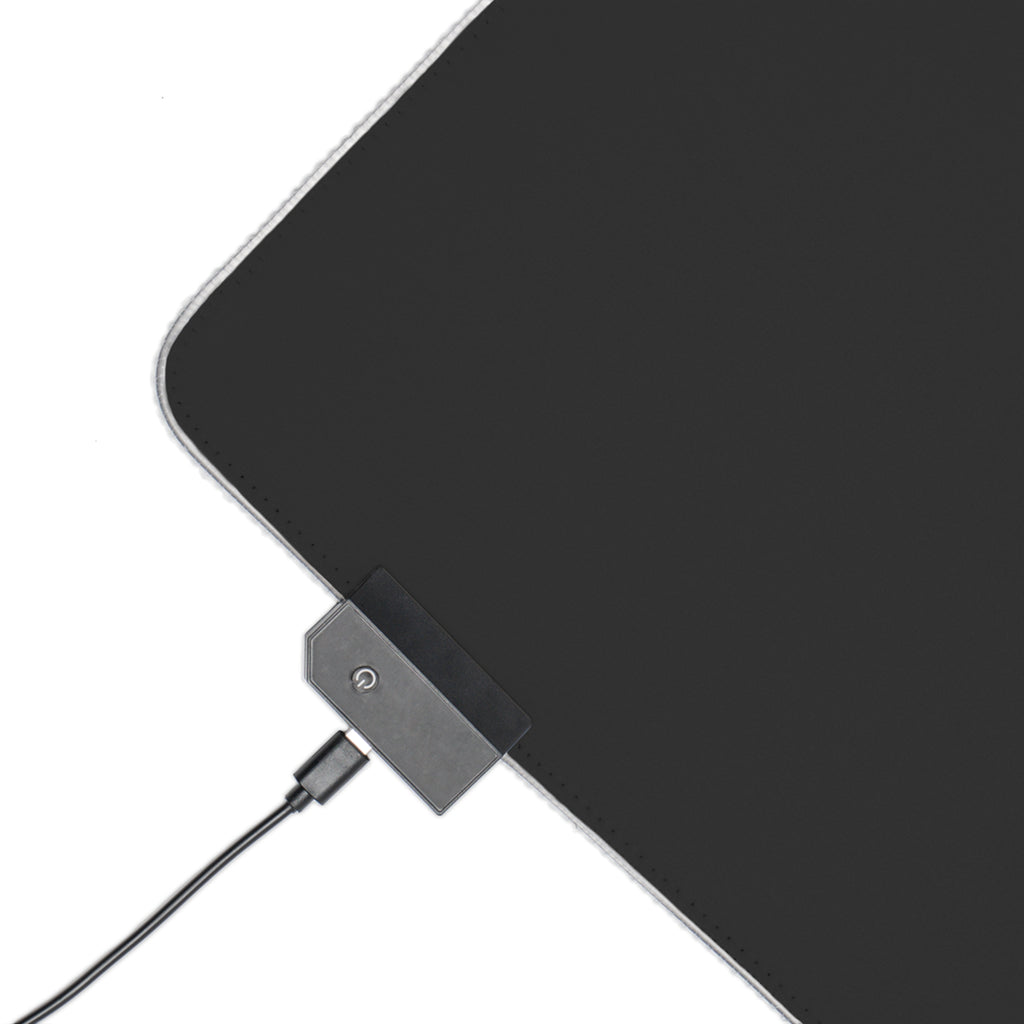 LED Gaming Mouse Pad — " Lead by Example" RGB Extended Desk Mat
