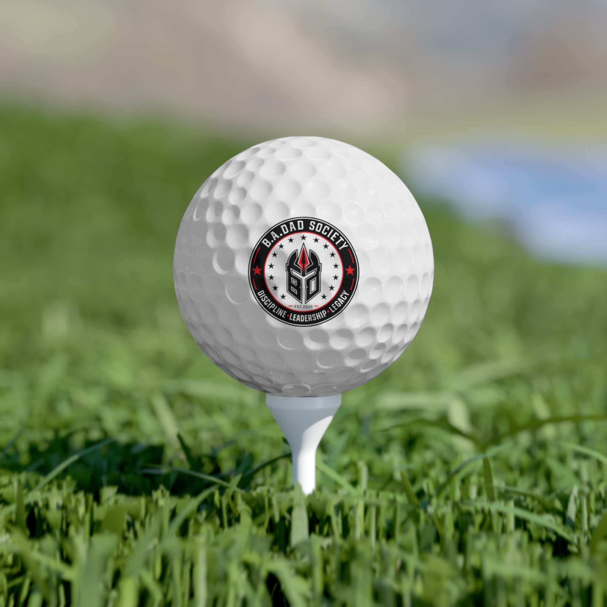 B.A.Dad Golf Balls, 6pcs