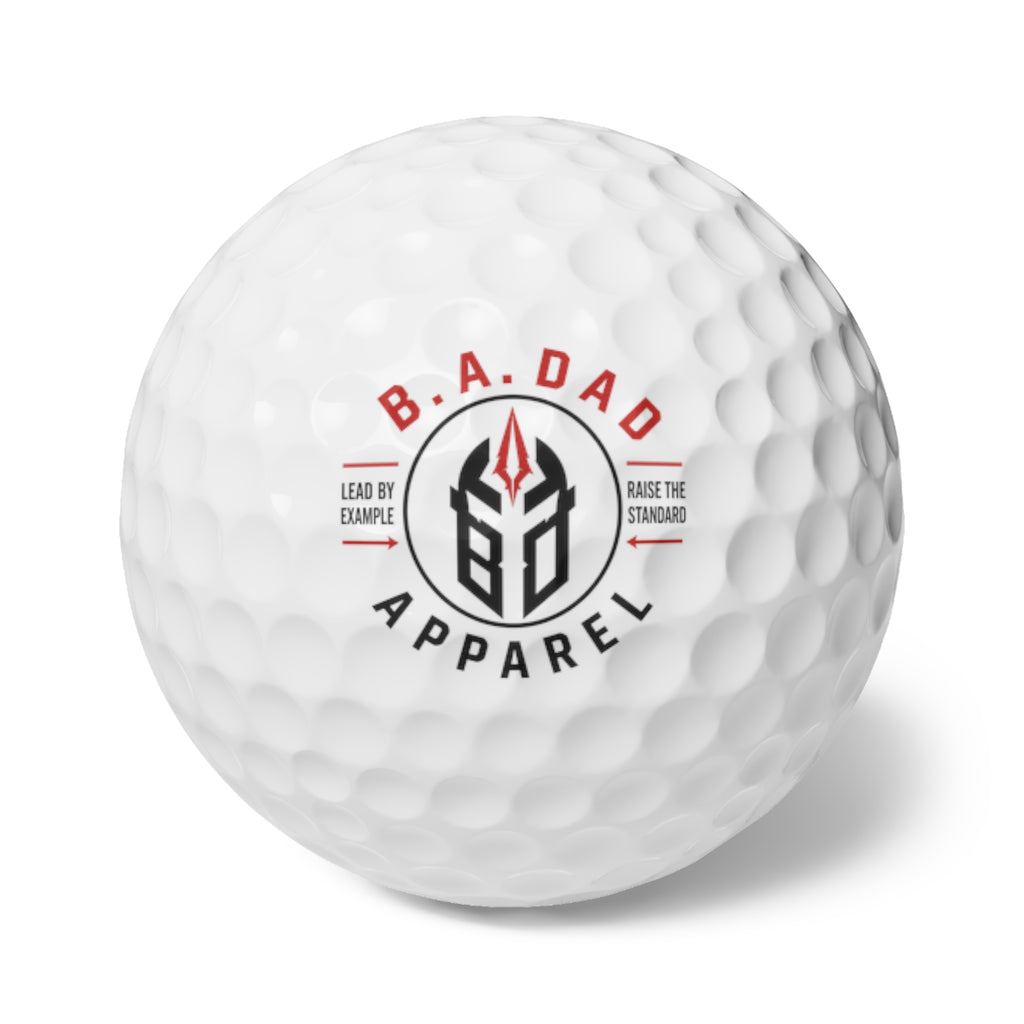 B.A.Dad Golf Balls, 6pcs