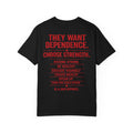 They Want Dependence. Choose Strength. Performance Tee