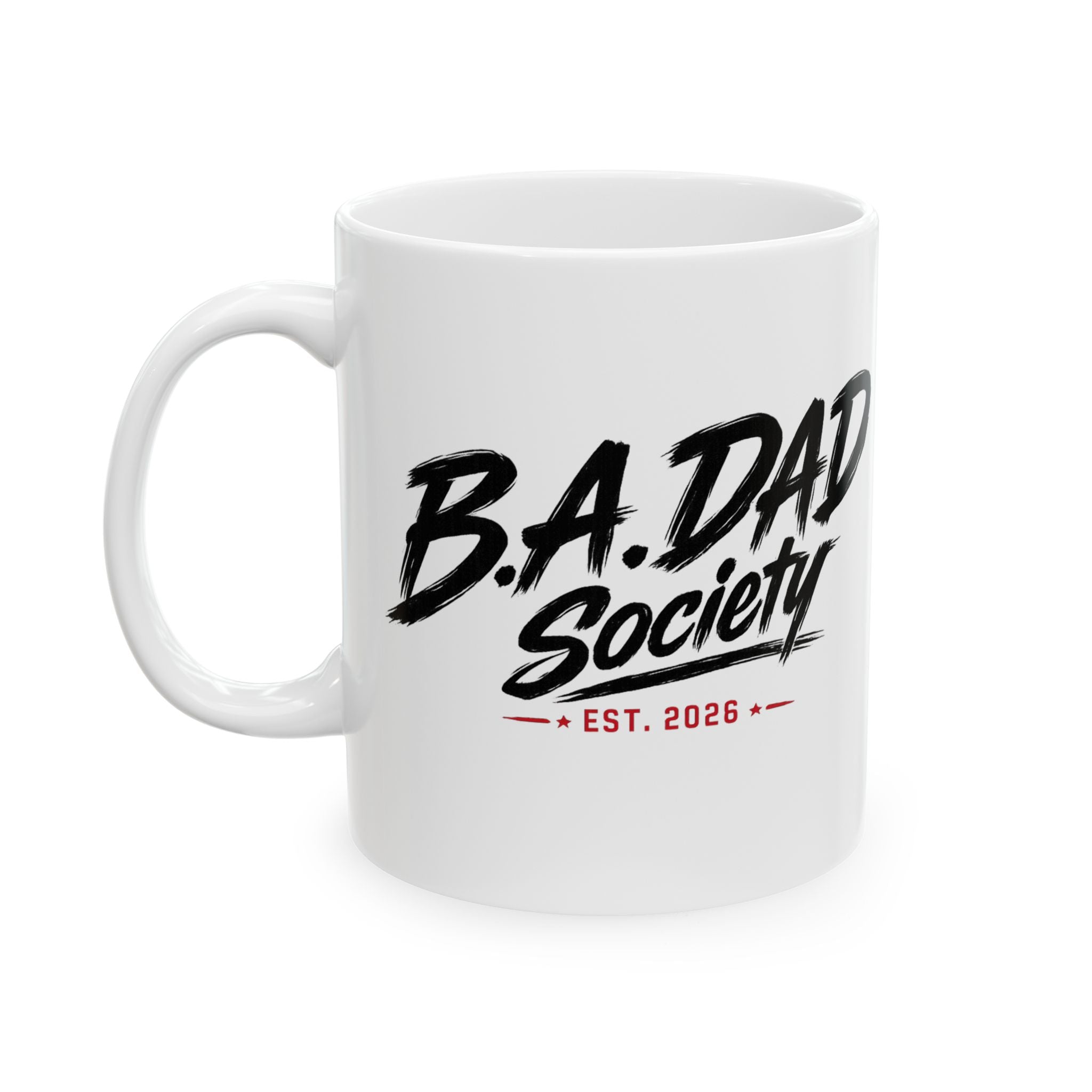 B.A.Dad Logo Coffee Cup (11oz, 15oz)